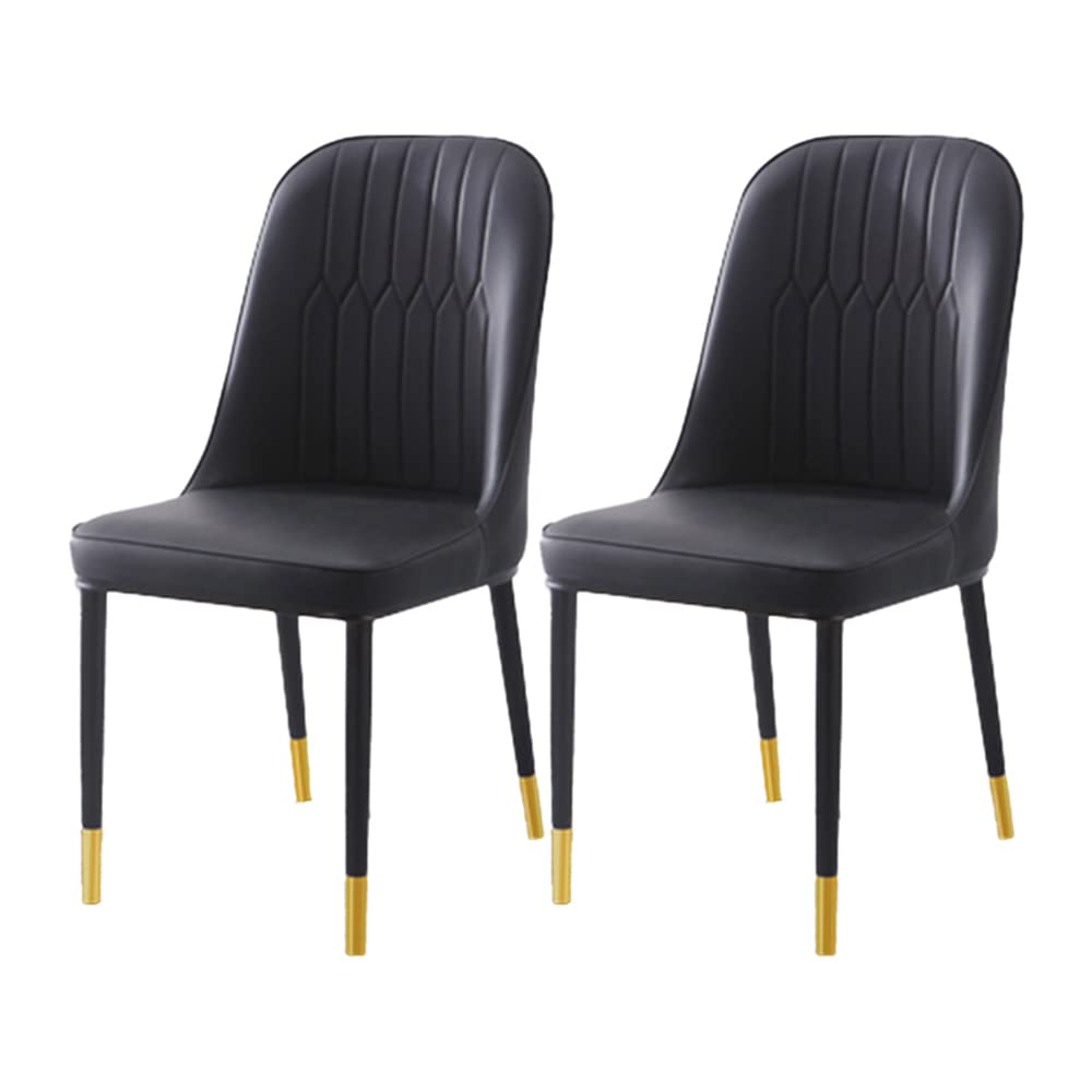 Metal Upholstered Dining Chair Set of 2 X59239