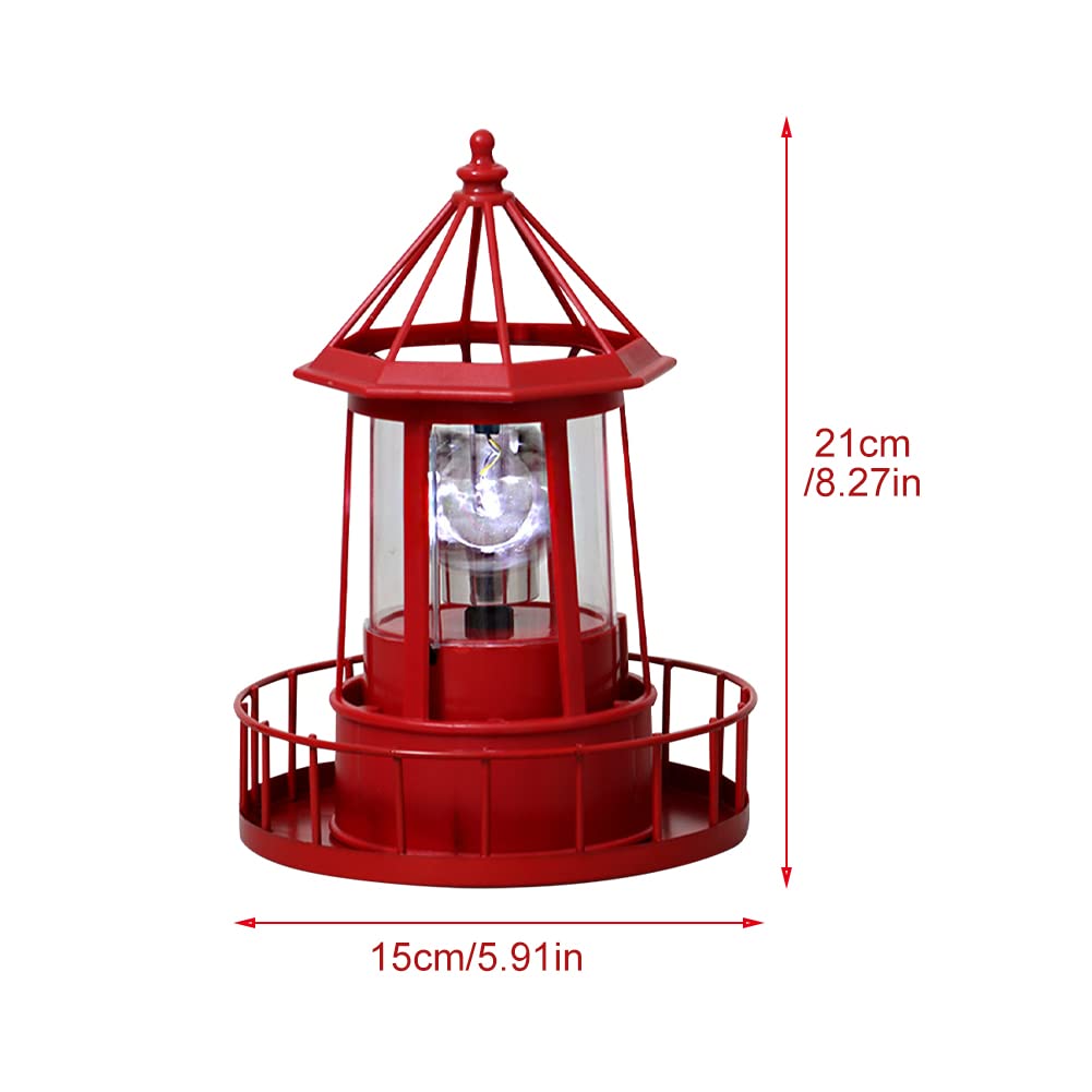 Solar Lighthouse Lamp S38772