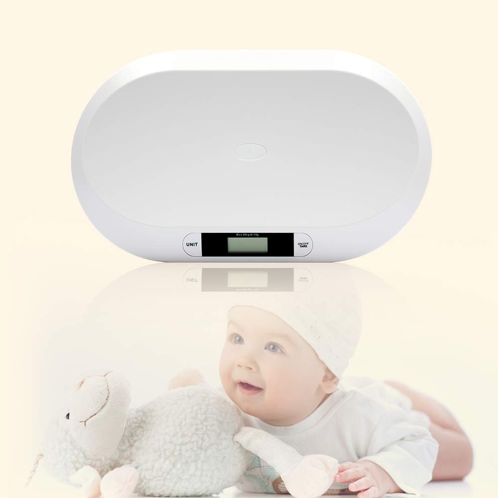 Electronic Digital Baby Scale 44LBS White V847