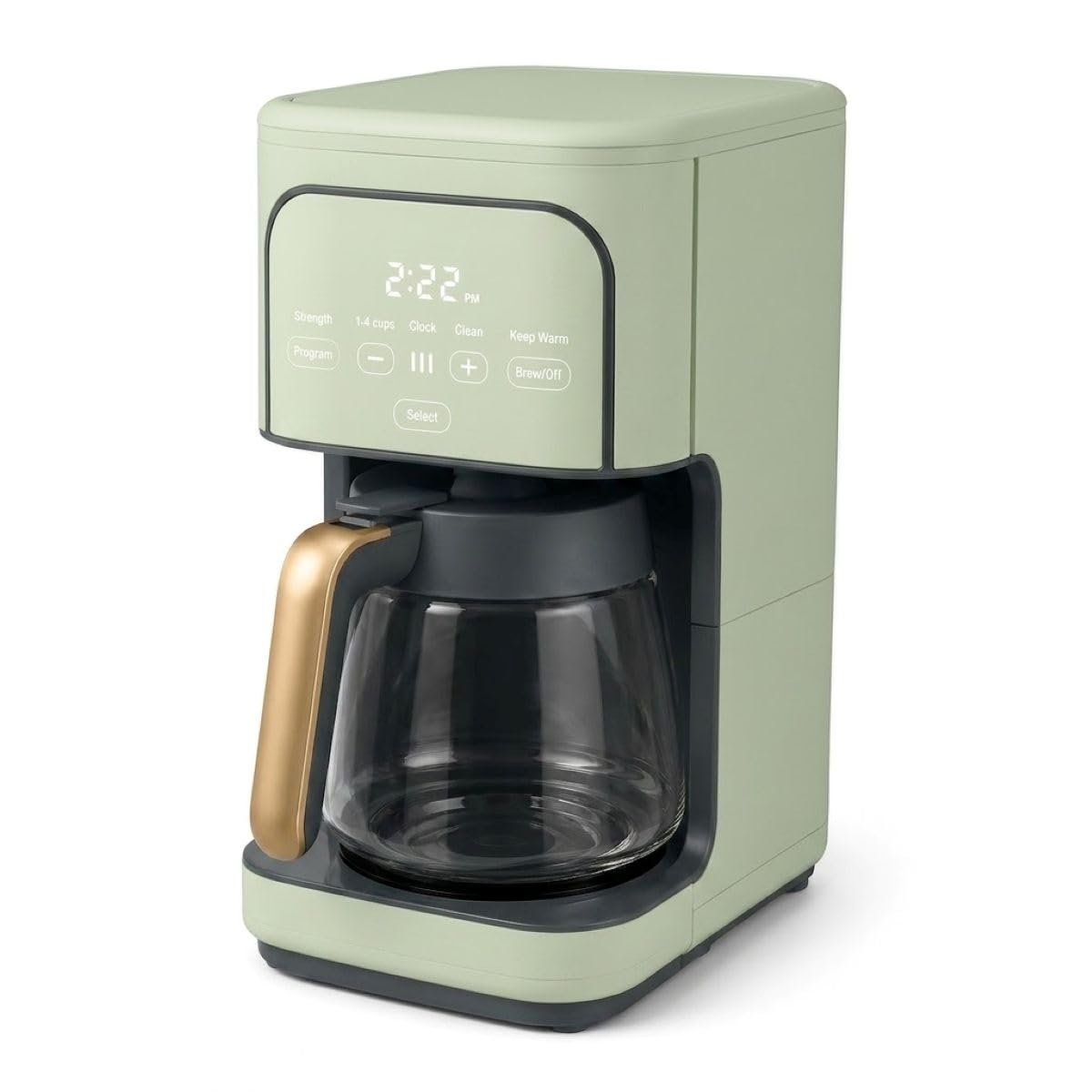 12-Cup Programmable Coffee Maker with Glass Carafe N6422