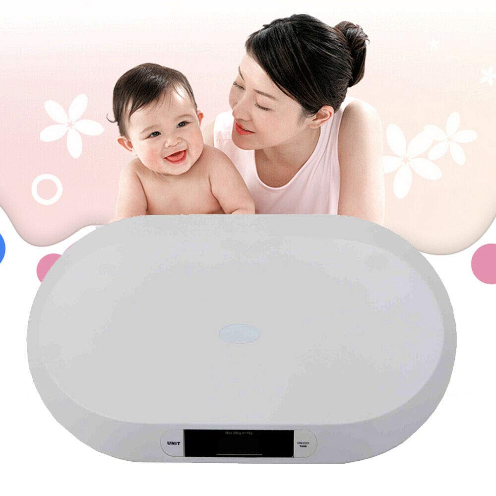 Electronic Digital Baby Scale 44LBS White V847