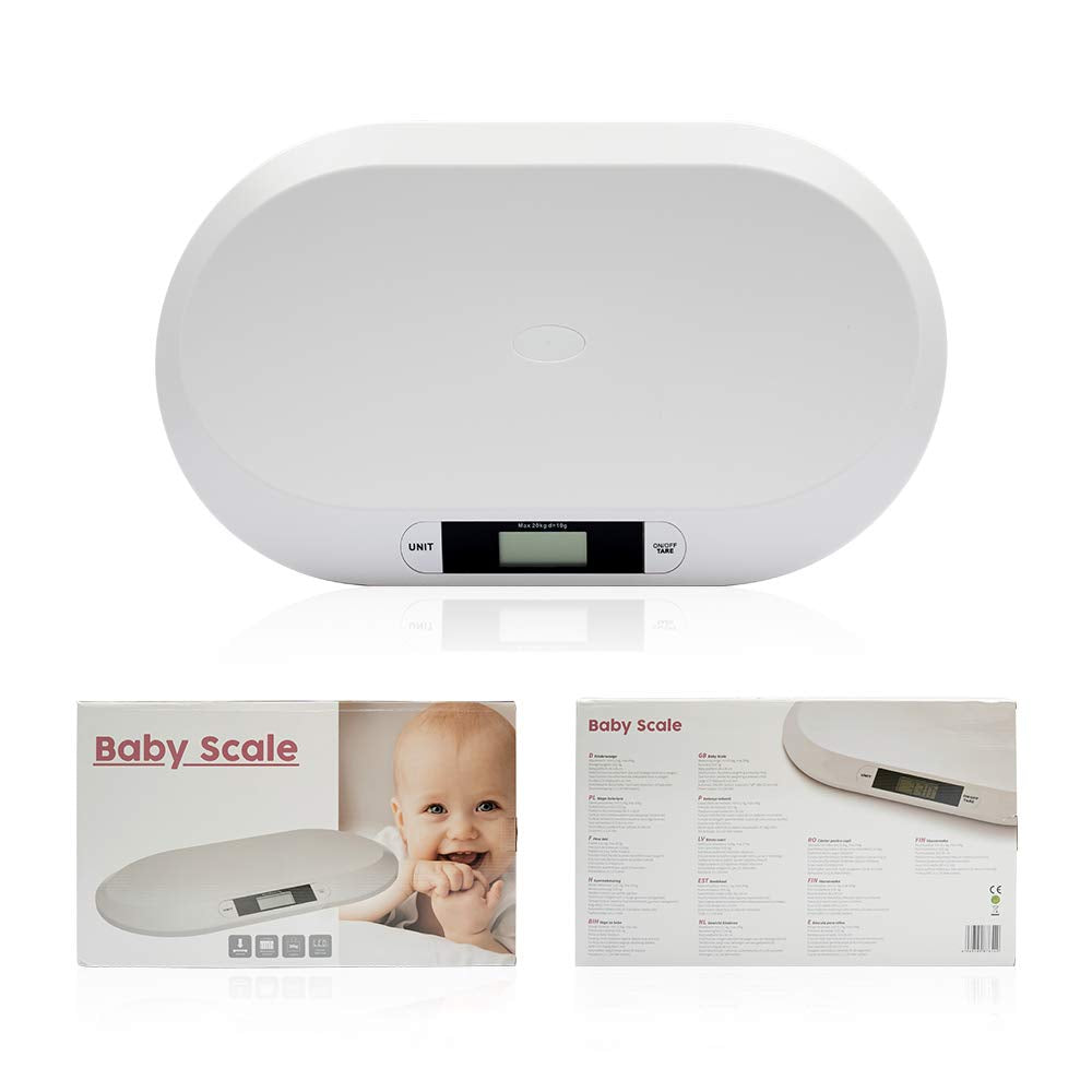 Electronic Digital Baby Scale 44LBS White V847