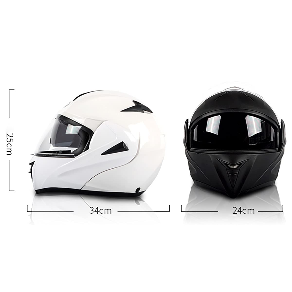 Bluetooth Modular Full Face Motorcycle Helmet DOT ECE E324244