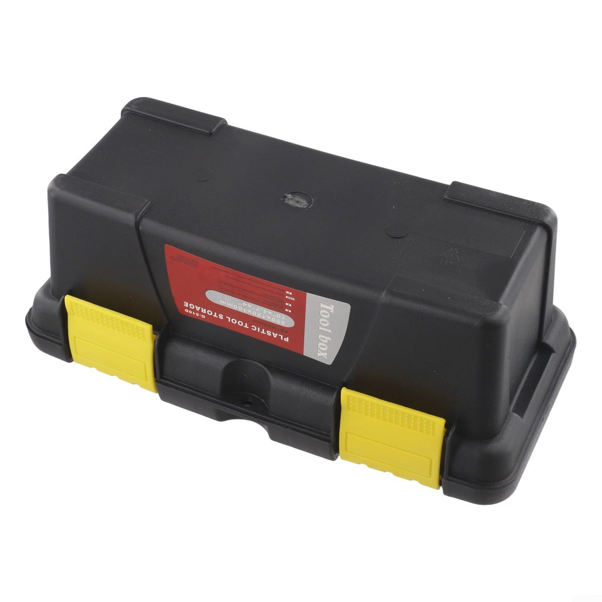 Compact Plastic Tool Box Black I8942