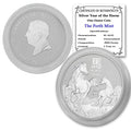 1 oz Australian Silver Lunar Year of the Horse Coin Y673