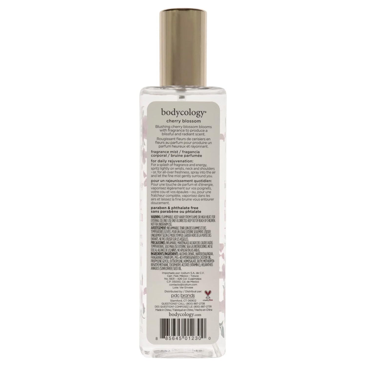 8 oz Fragrance Mist Spray Perfume for Women Cherry Blossom Cedarwood And Pear L635