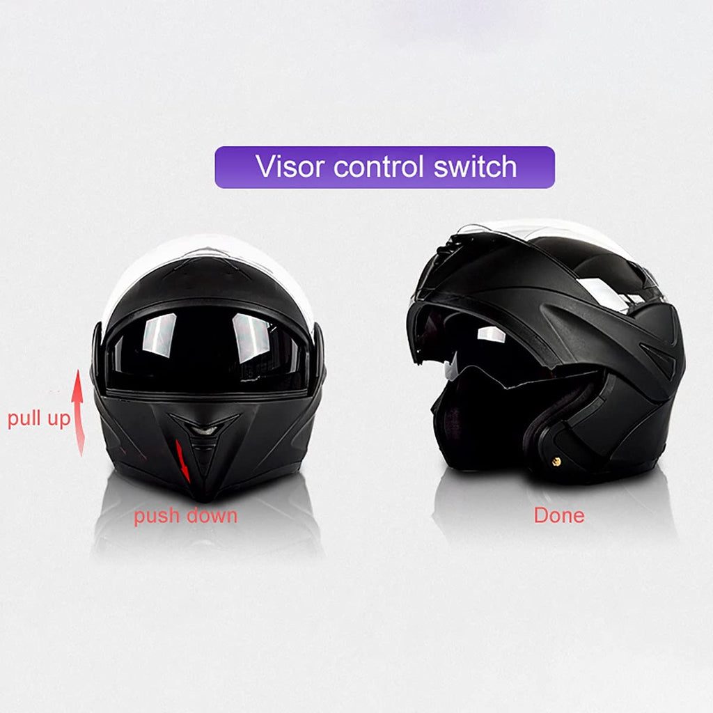 Bluetooth Modular Full Face Motorcycle Helmet DOT ECE E324244
