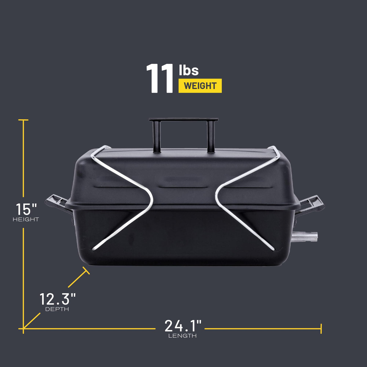 Portable 1-Burner Propane Gas Grill W764