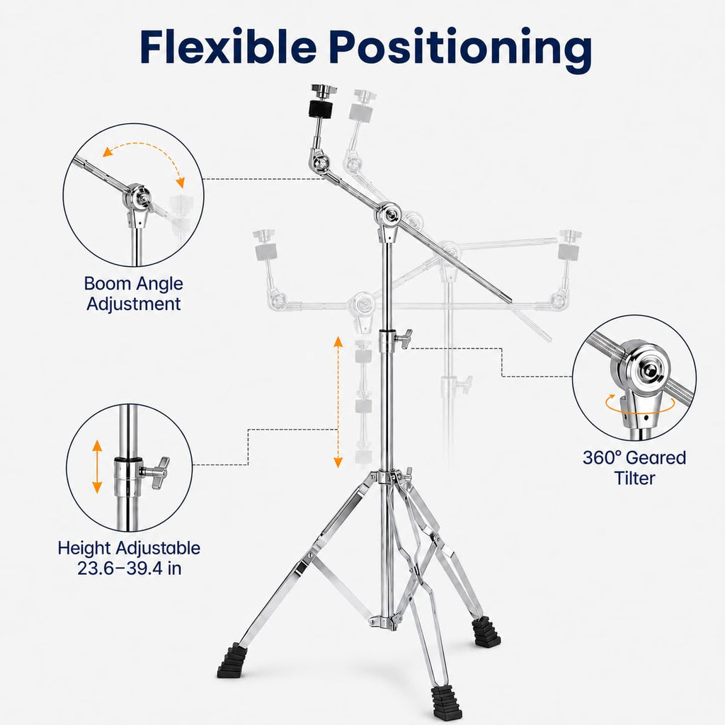 Adjustable Boom Cymbal Stand P9480