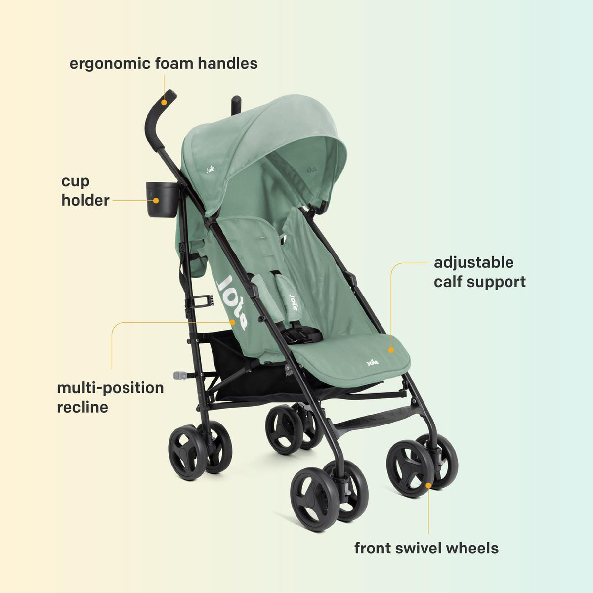 Lightweight Compact Reclining Umbrella Stroller X7717