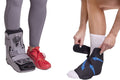 Ultra Light Short Full Shell Walking Boot + Ankle & Foot Reusable Ice Pack D7633