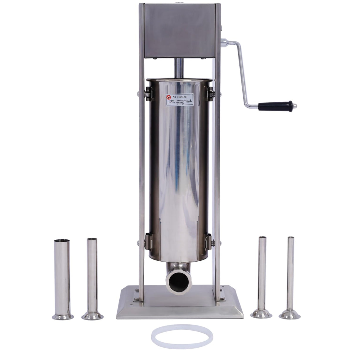 Stainless Steel Vertical Sausage Stuffer 15Lb N23857