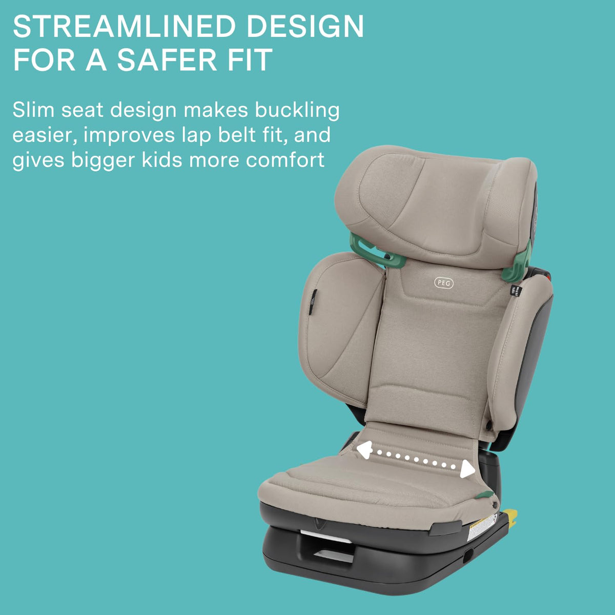 High Back Folding Booster S458