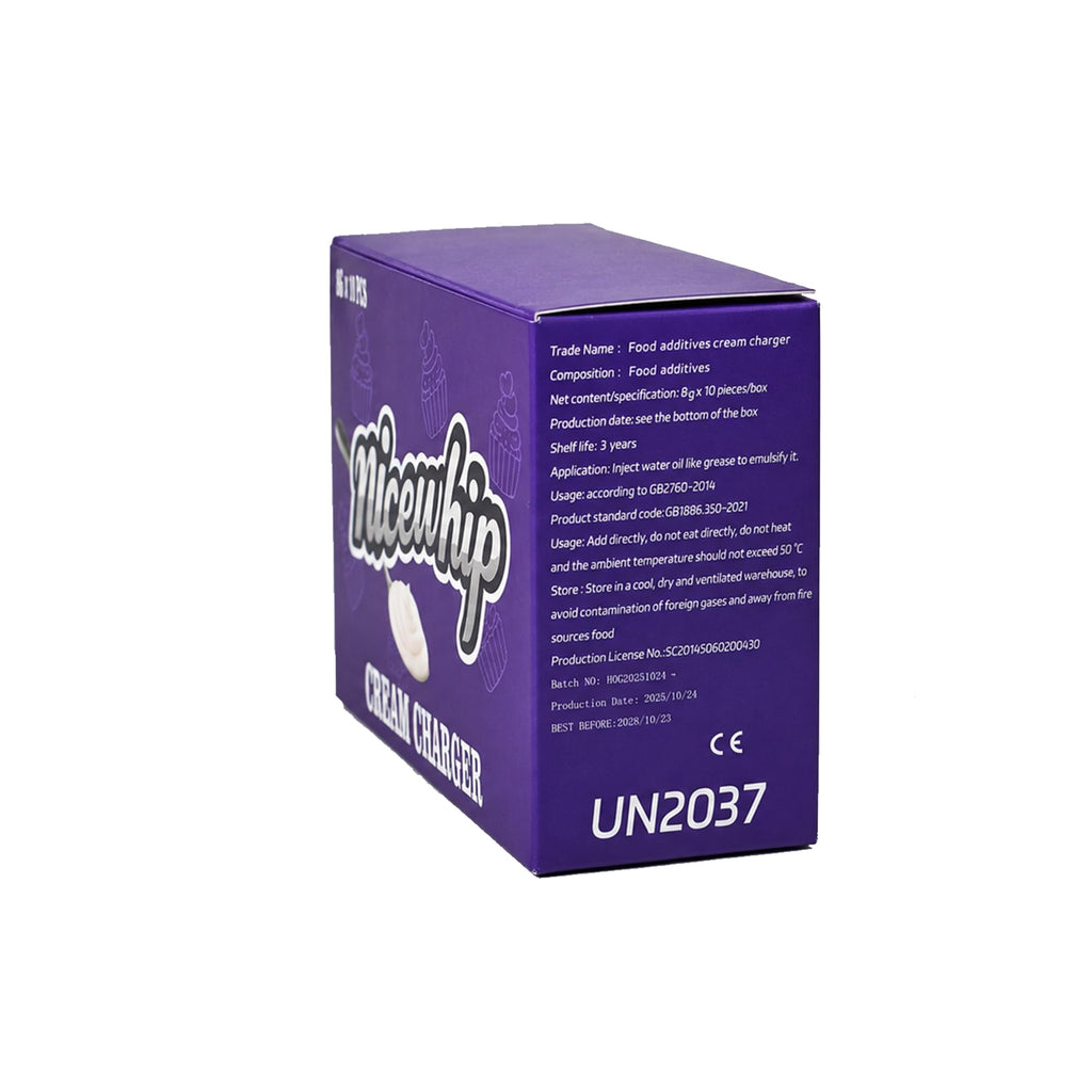 Cream Dispenser Cartridges 10-Pack Steel W1526