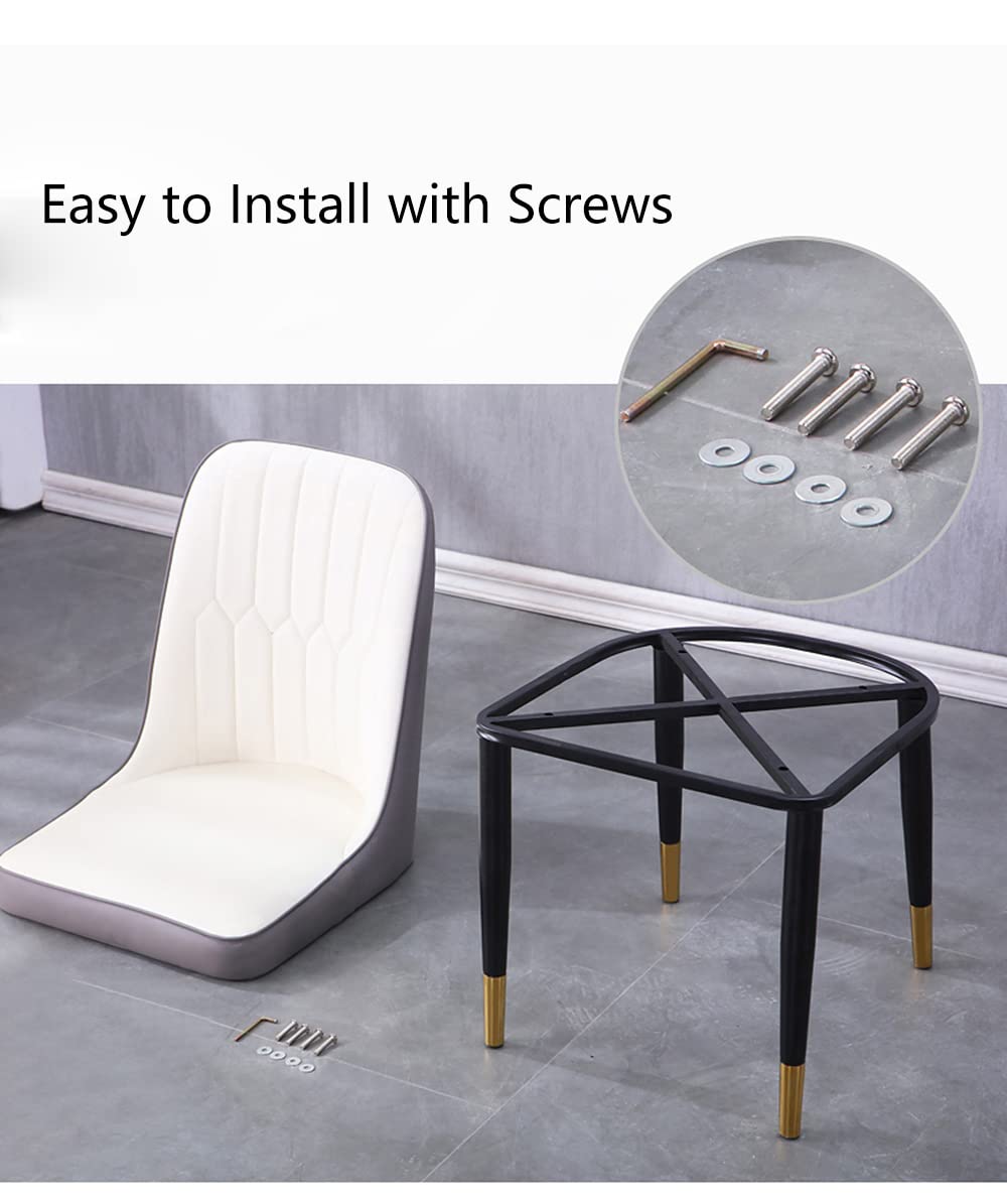 Metal Upholstered Dining Chair Set of 2 X59239