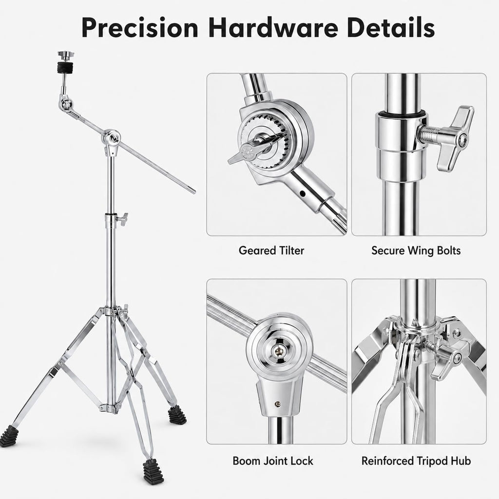 Adjustable Boom Cymbal Stand P9480