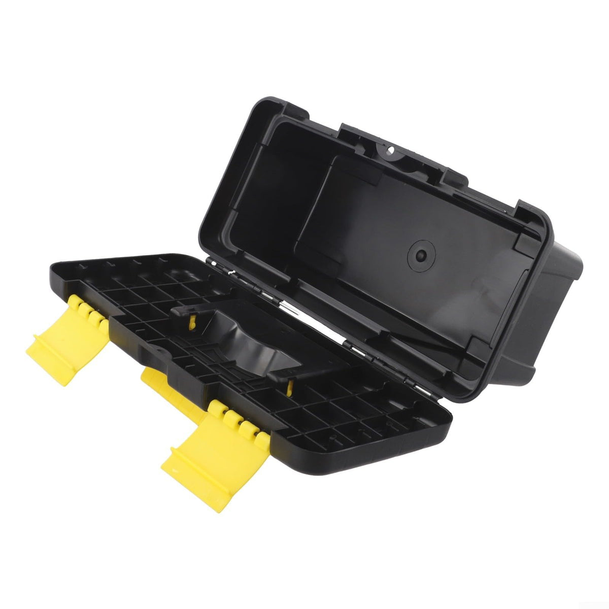 Compact Plastic Tool Box Black I8942