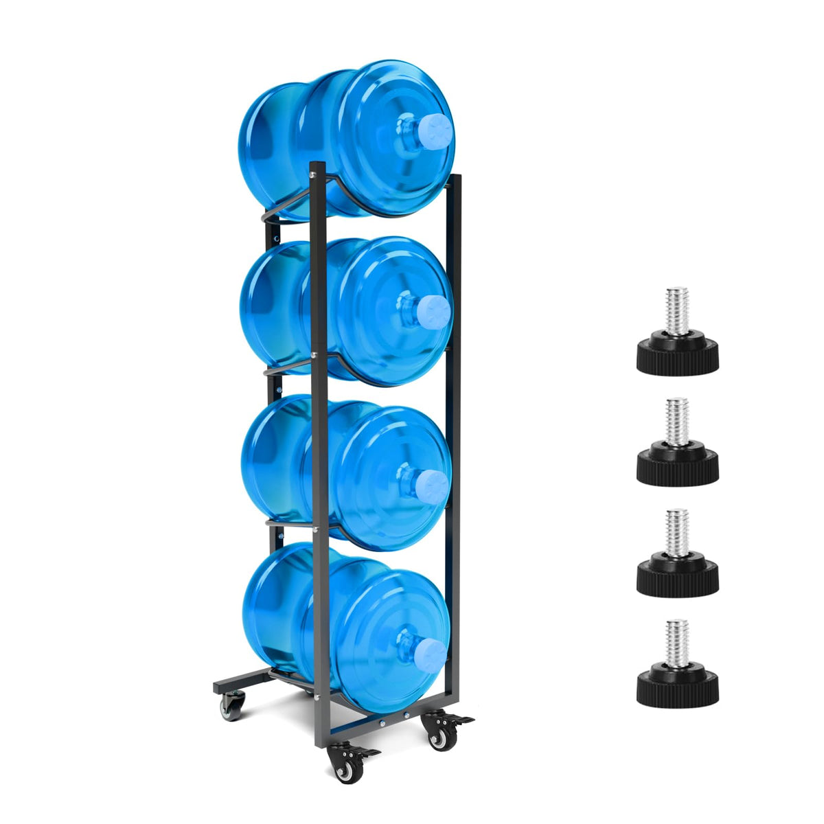 5 Gallon Water Jug Holder with 4 Wheels S10054