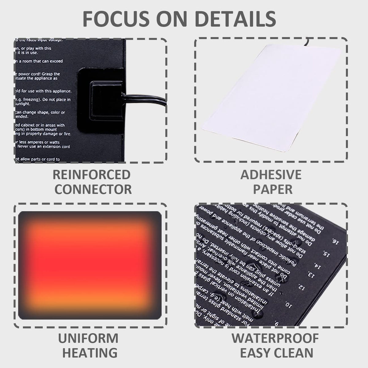 Reptile Heat Pad and UVB Light L98048