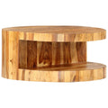 25.6"x11.8" Solid Sheesham Wood Coffee Table M779505