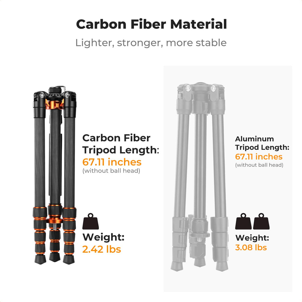 Carbon Fiber Tripod with Fluid Head F132