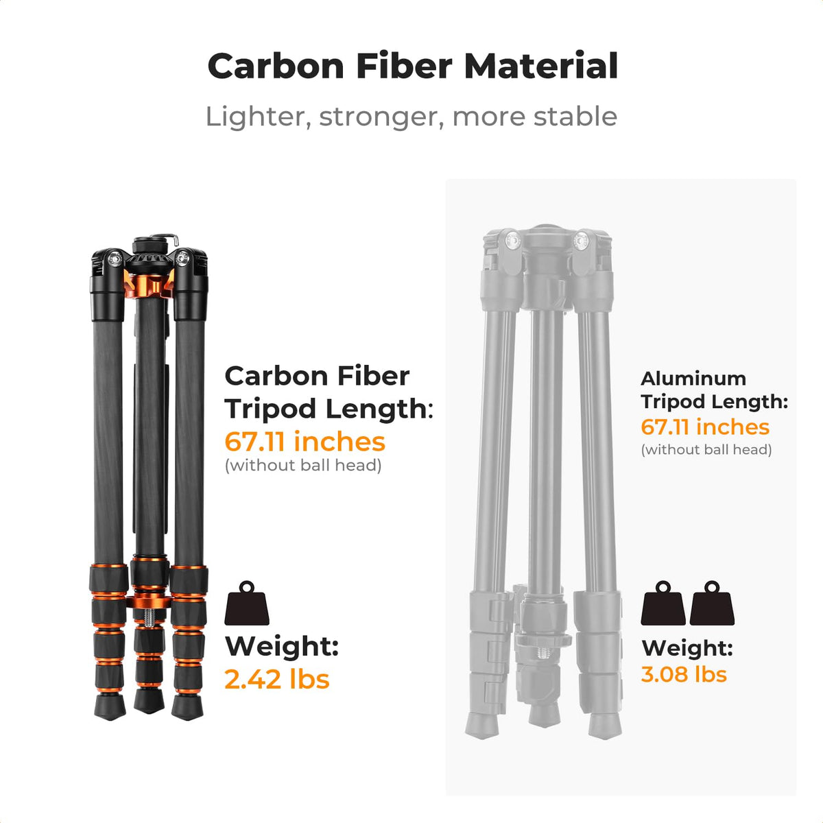Carbon Fiber Tripod with Fluid Head F132