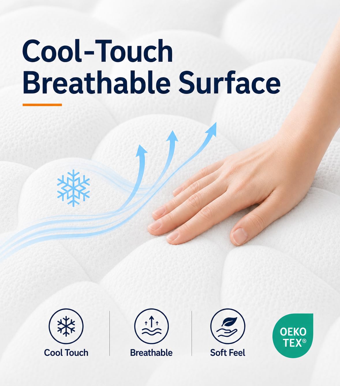 14 Inch Hybrid Full Mattress with Cooling Gel Memory Foam Q376699