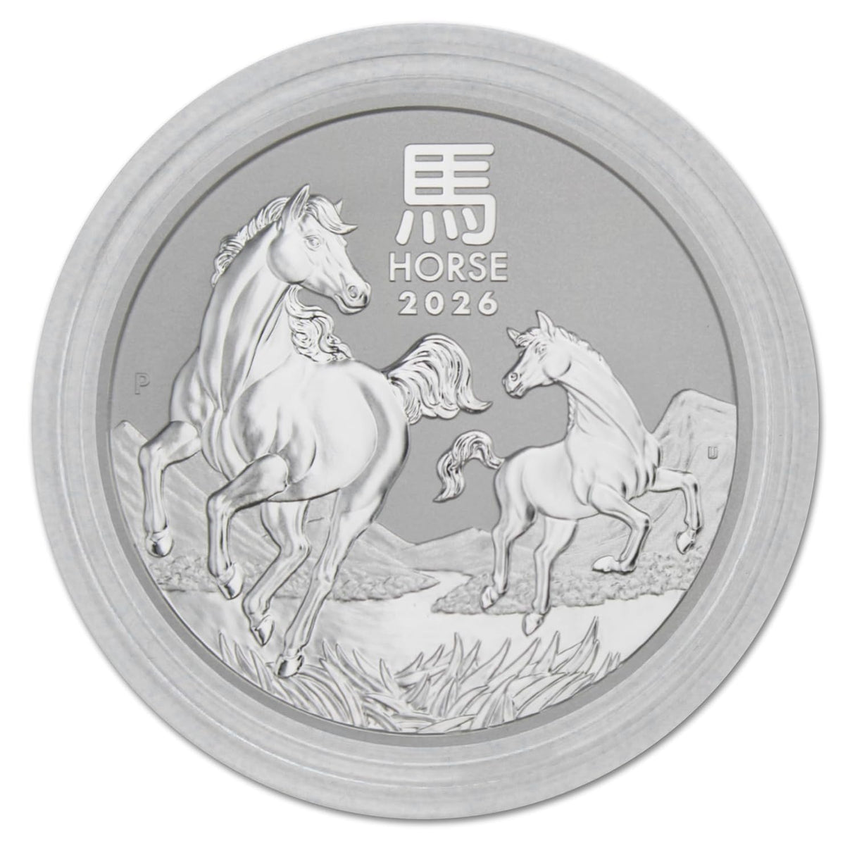 1 oz Australian Silver Lunar Year of the Horse Coin Y673