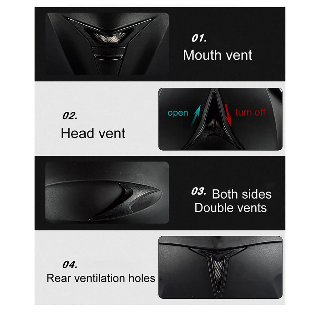 Bluetooth Modular Full Face Motorcycle Helmet DOT ECE E324244