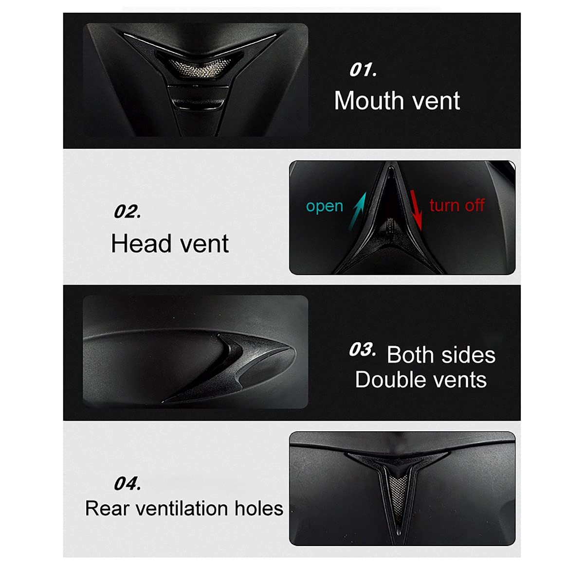 Bluetooth Modular Full Face Motorcycle Helmet DOT ECE E324244