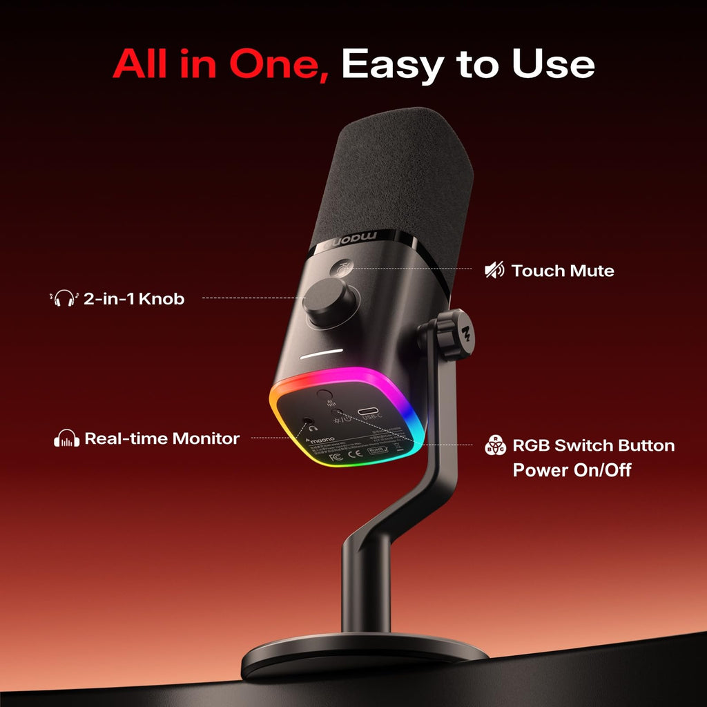 Wireless Dynamic Gaming Microphone S58851