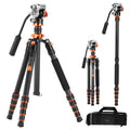 Carbon Fiber Tripod with Fluid Head F132