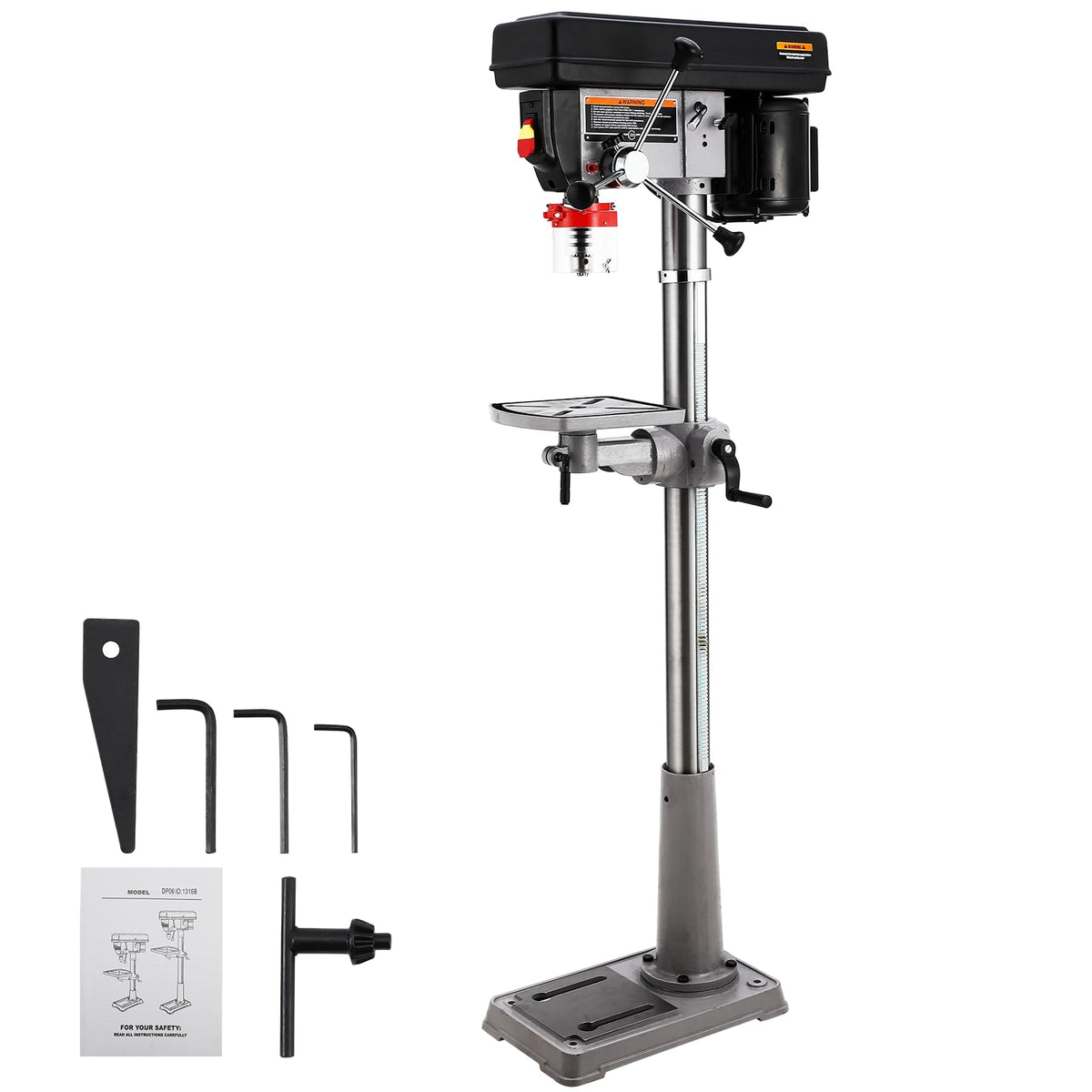 13 in 7.5 Amp Variable Speed Cast Iron Drill Press B90480
