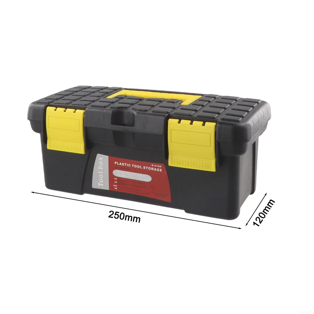 Compact Plastic Tool Box Black I8942