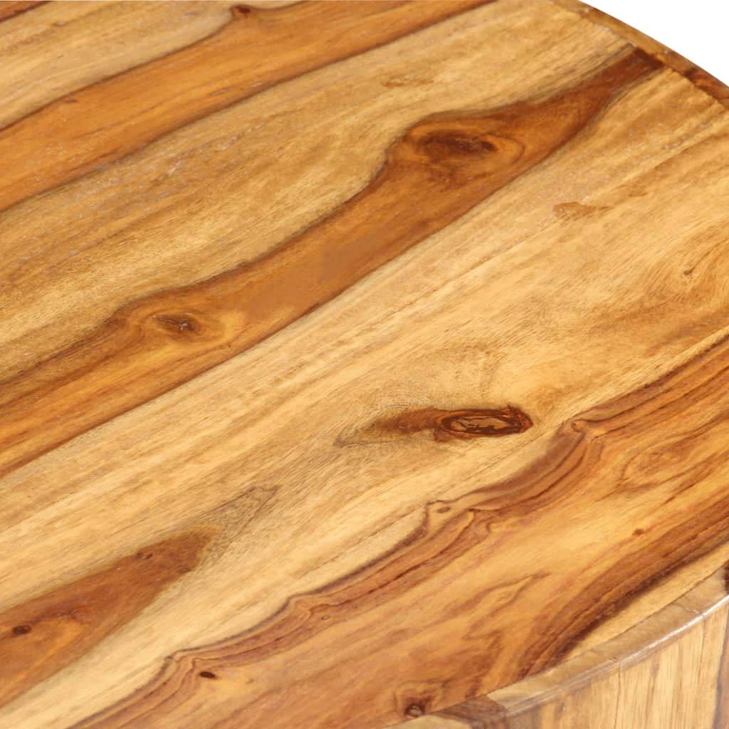 25.6"x11.8" Solid Sheesham Wood Coffee Table M779505