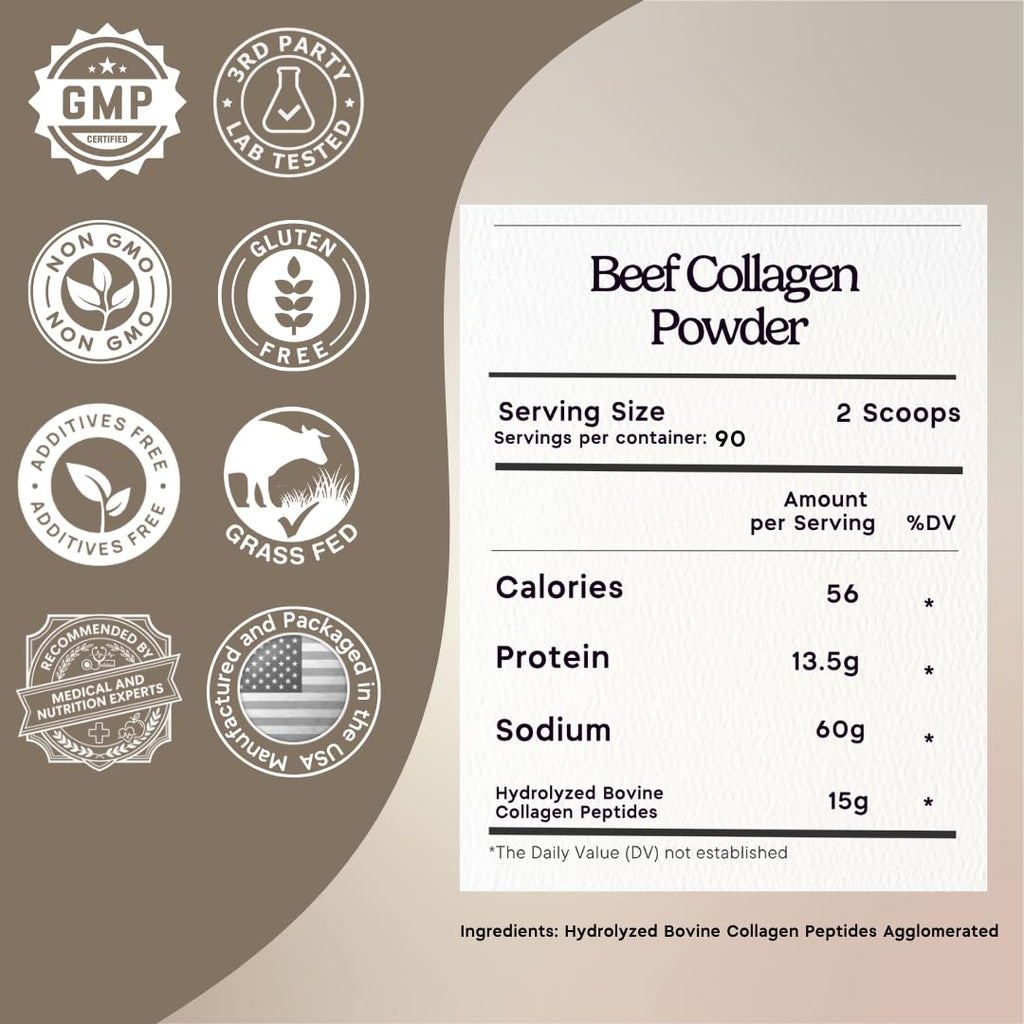 Grass-Fed Hydrolyzed Collagen Peptides 3 lb W392666
