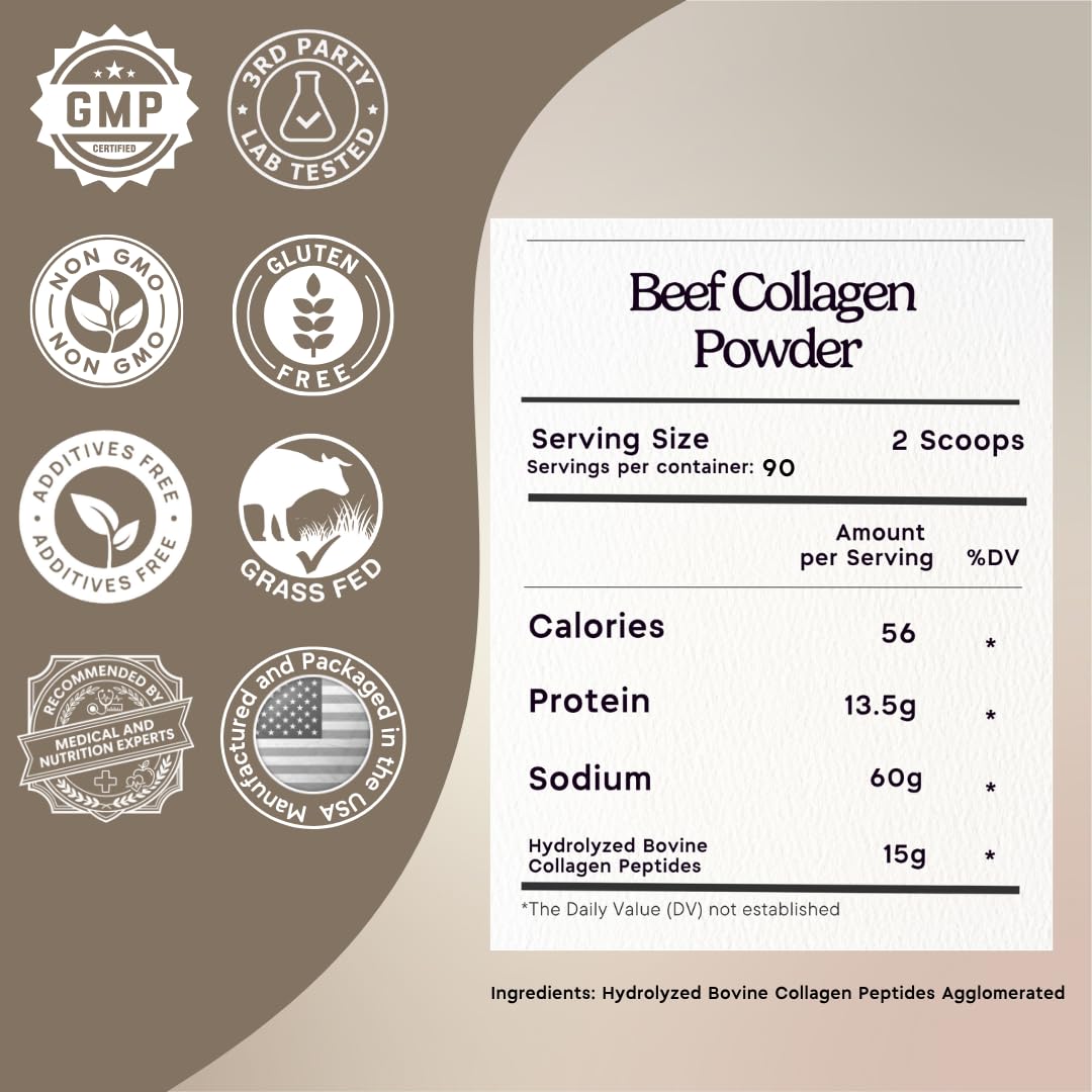Grass-Fed Hydrolyzed Collagen Peptides 3 lb W392666