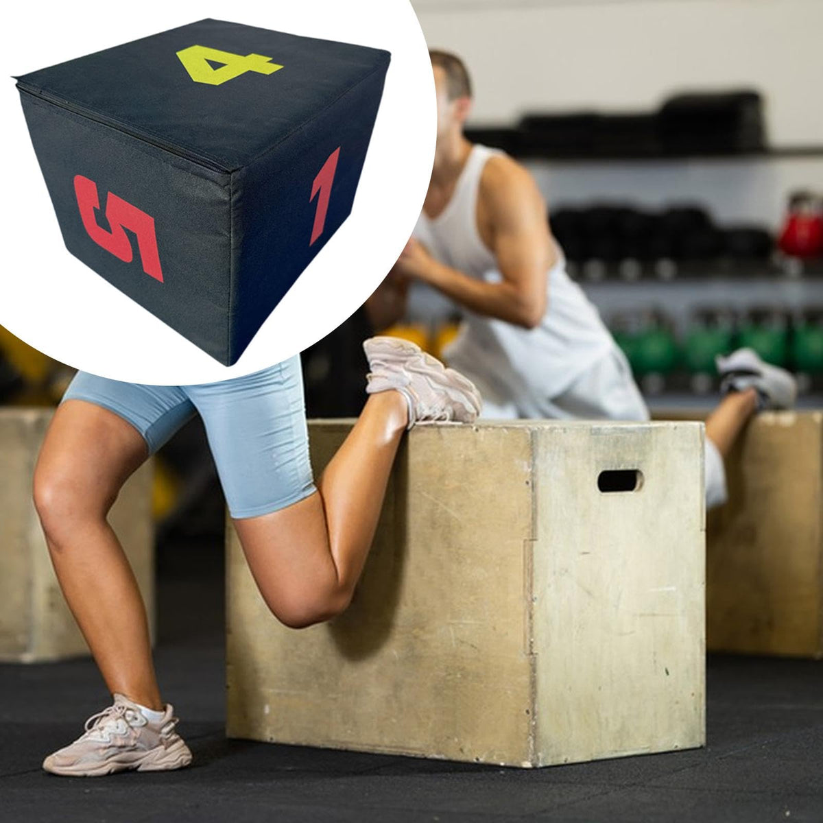 3-in-1 Height Adjustable Plyometric Jump Box G43317