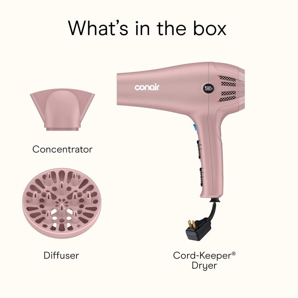 1875W Hair Dryer with Diffuser & Concentrator P51399