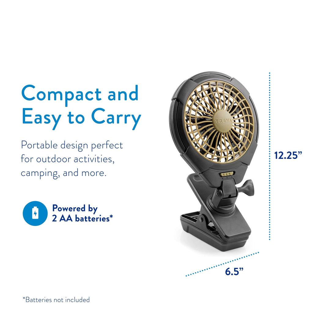 5 in Battery Powered Clip Fan W54374