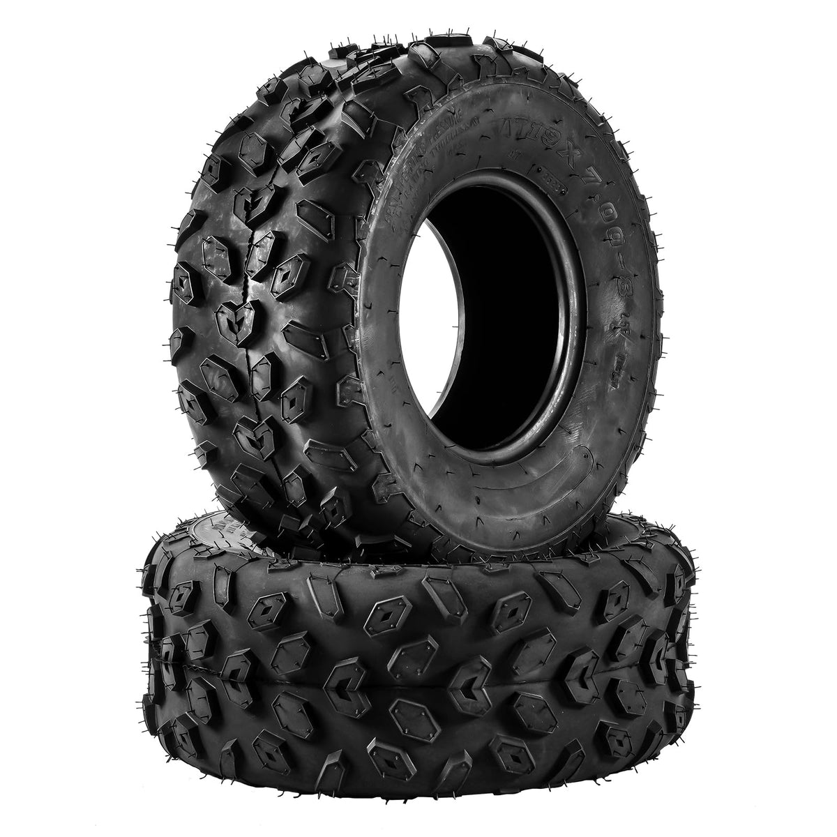 ATV UTV All-Terrain Tires 19x7-8 Set 2 Z742013