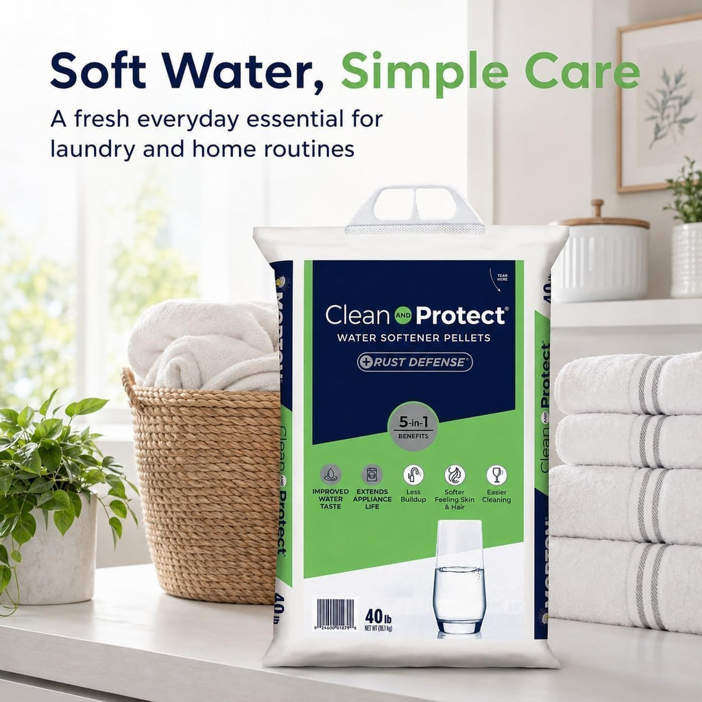Water Softener Salt 40 lb Crystal C823