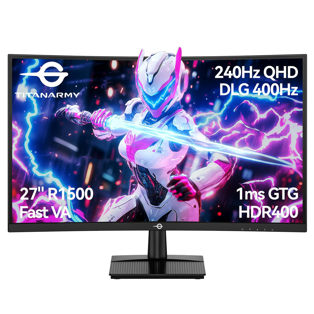 27" Curved QHD 240Hz Fast-VA 1ms Gaming Monitor Y8357