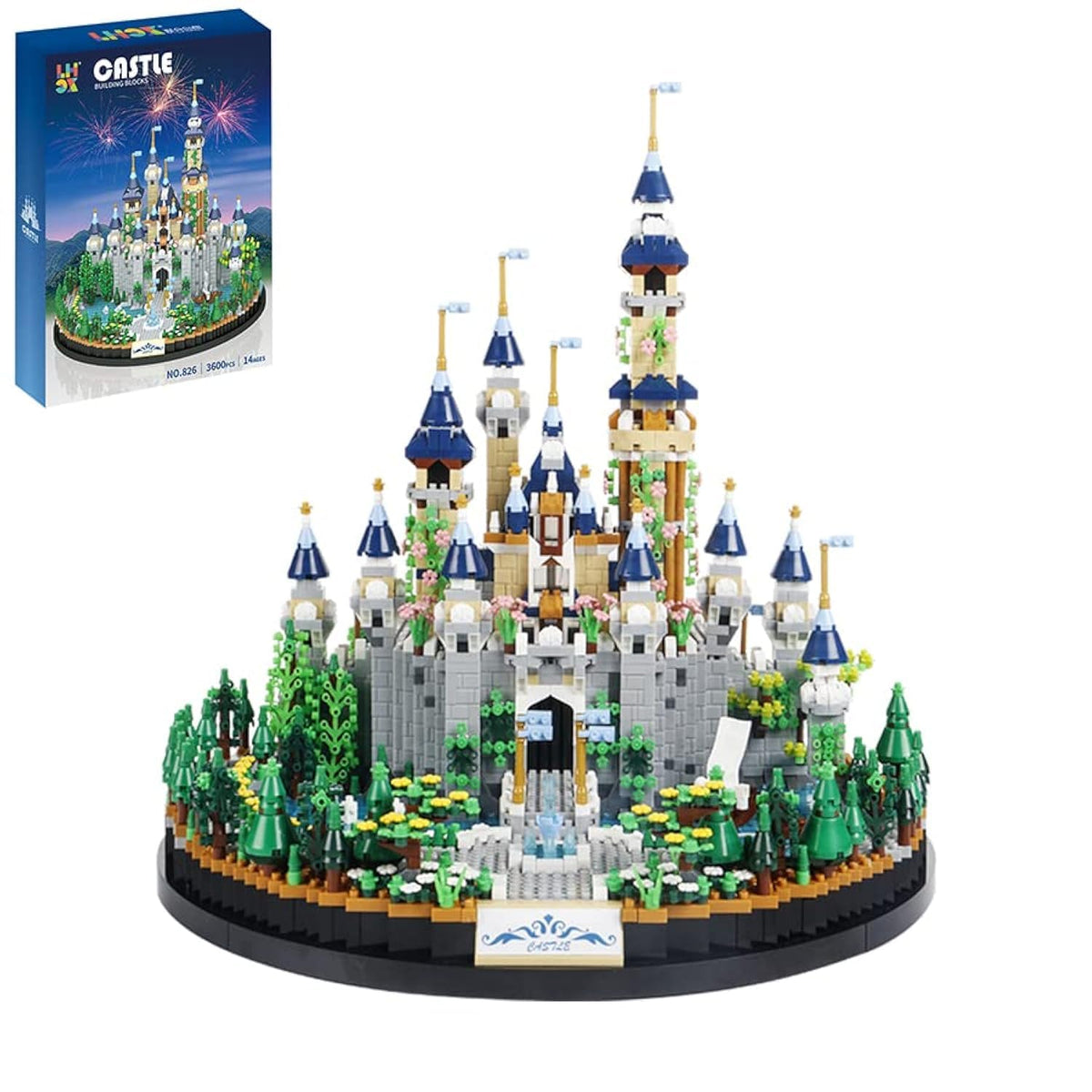 Micro Mini Building Blocks Castle Set E751