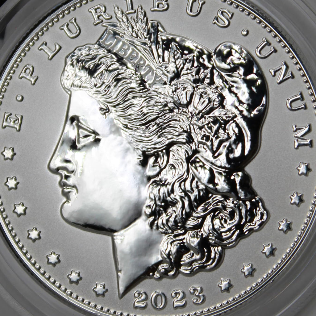 American Proof Silver Morgan and Peace $1 I269