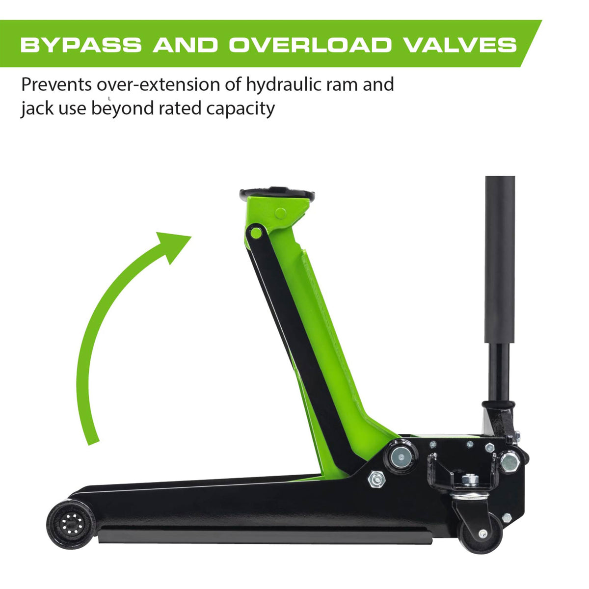 3.5-Ton Steel Low Profile Floor Jack X414725