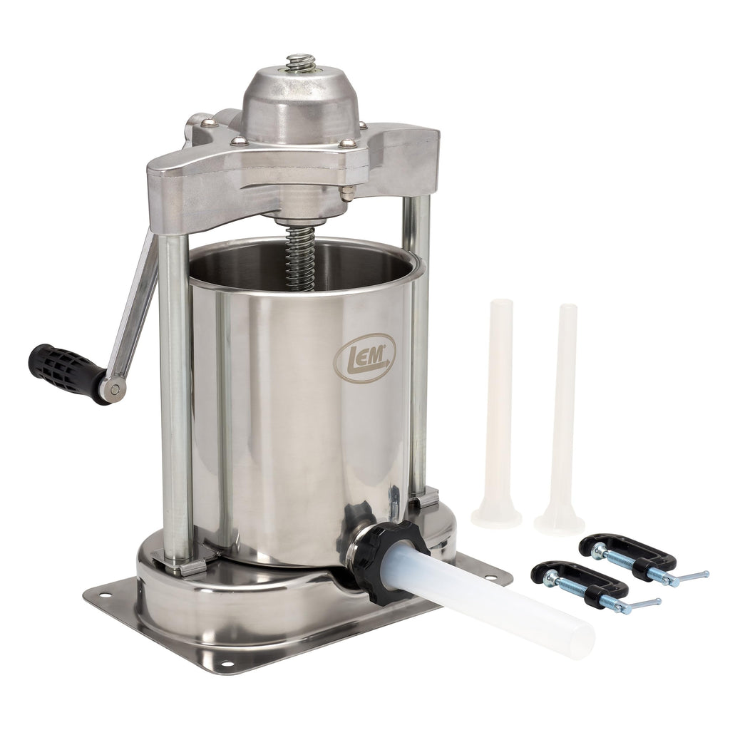 #32 Meat Grinder & 15 LB Sausage Stuffer Y747