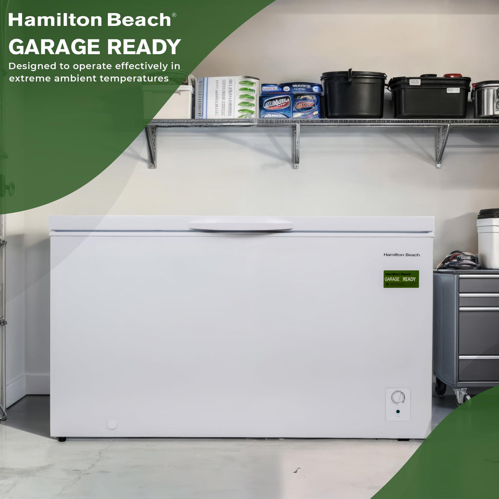 White 14 cu ft Chest Freezer D842
