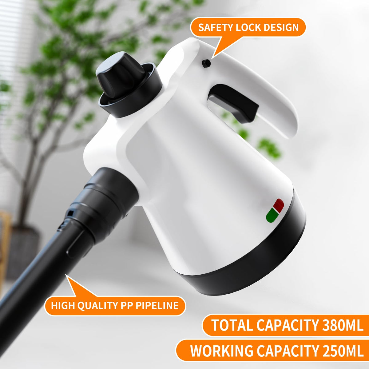 16-in-1 Lightweight Detachable Steam Mop V309