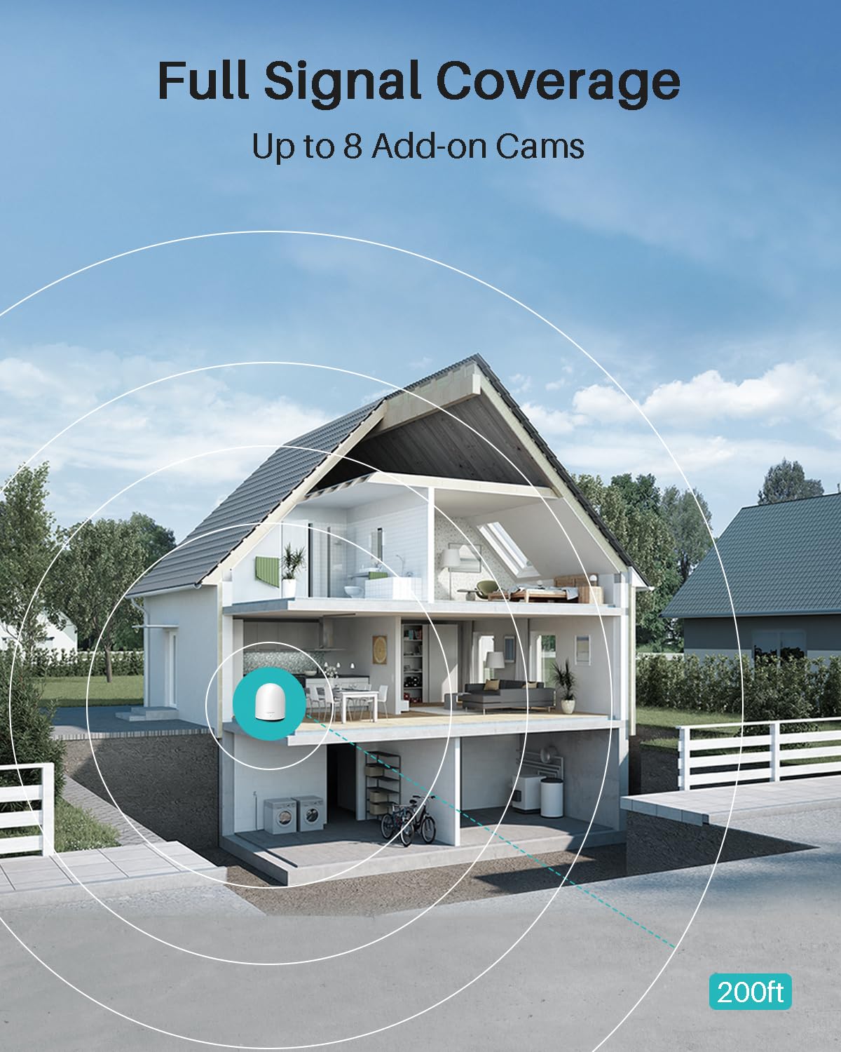 Solar Security Cameras Wireless Outdoor 2K S3223
